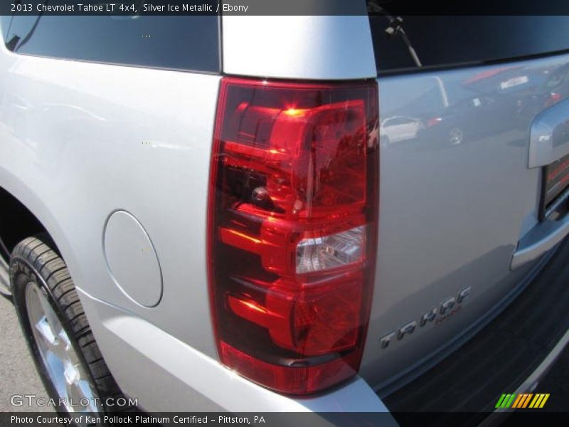 Silver Ice Metallic / Ebony 2013 Chevrolet Tahoe LT 4x4