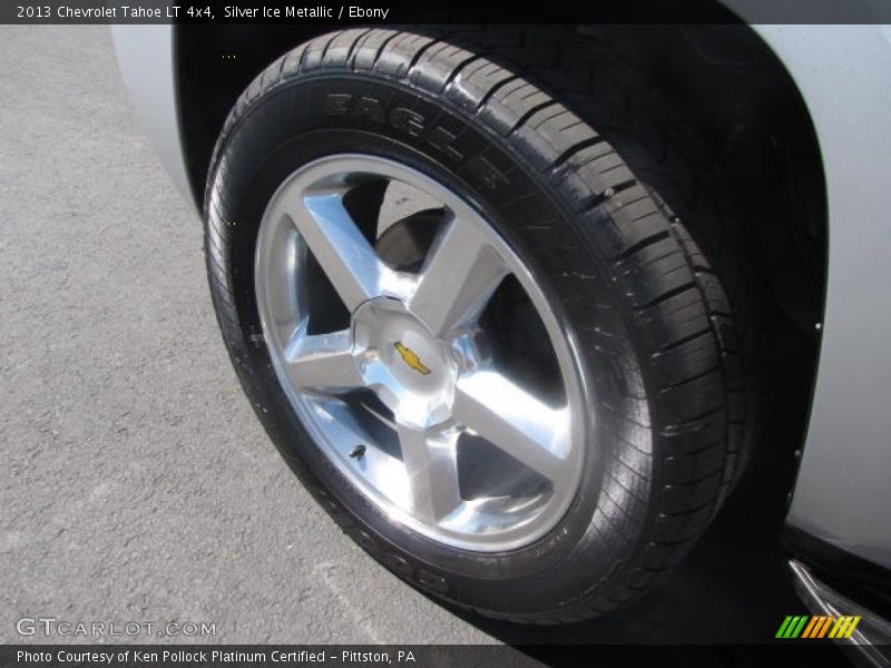 Silver Ice Metallic / Ebony 2013 Chevrolet Tahoe LT 4x4