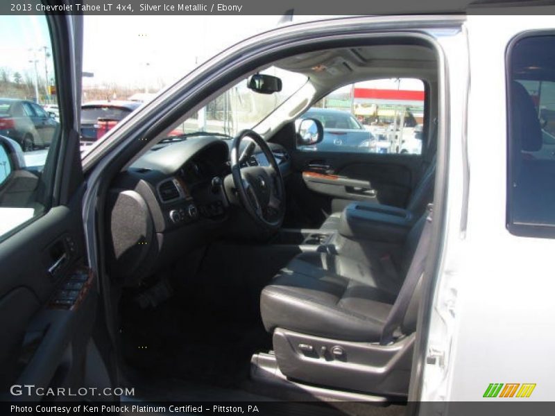 Silver Ice Metallic / Ebony 2013 Chevrolet Tahoe LT 4x4