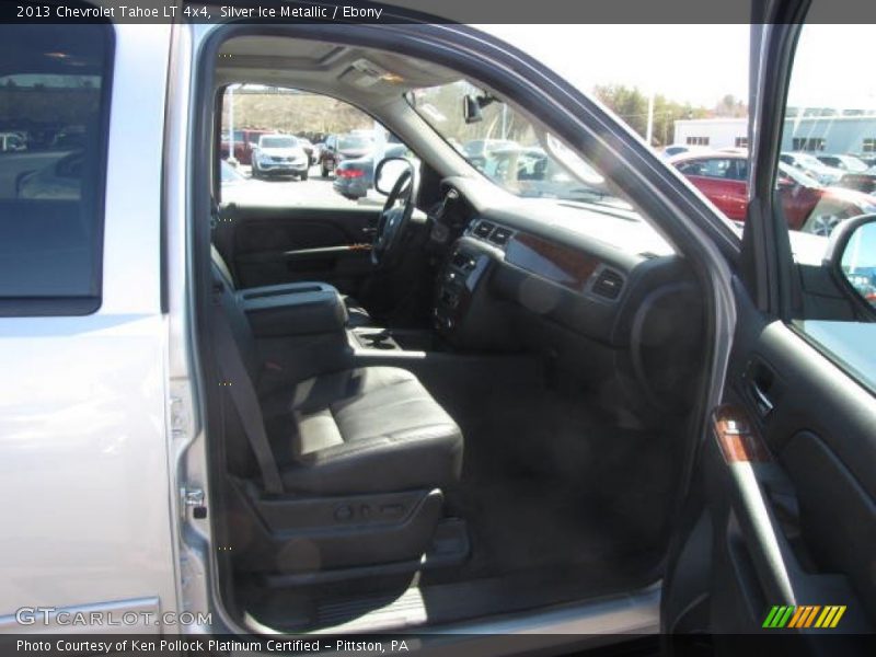 Silver Ice Metallic / Ebony 2013 Chevrolet Tahoe LT 4x4