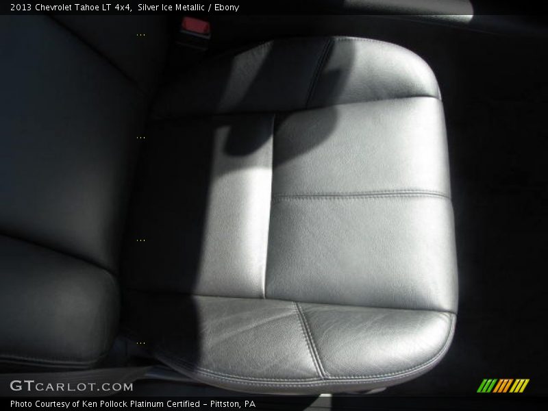 Silver Ice Metallic / Ebony 2013 Chevrolet Tahoe LT 4x4