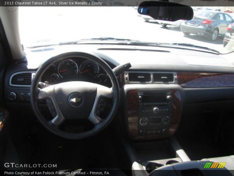 Silver Ice Metallic / Ebony 2013 Chevrolet Tahoe LT 4x4
