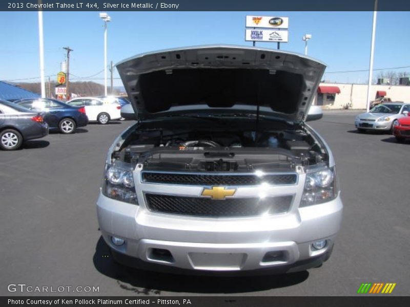 Silver Ice Metallic / Ebony 2013 Chevrolet Tahoe LT 4x4