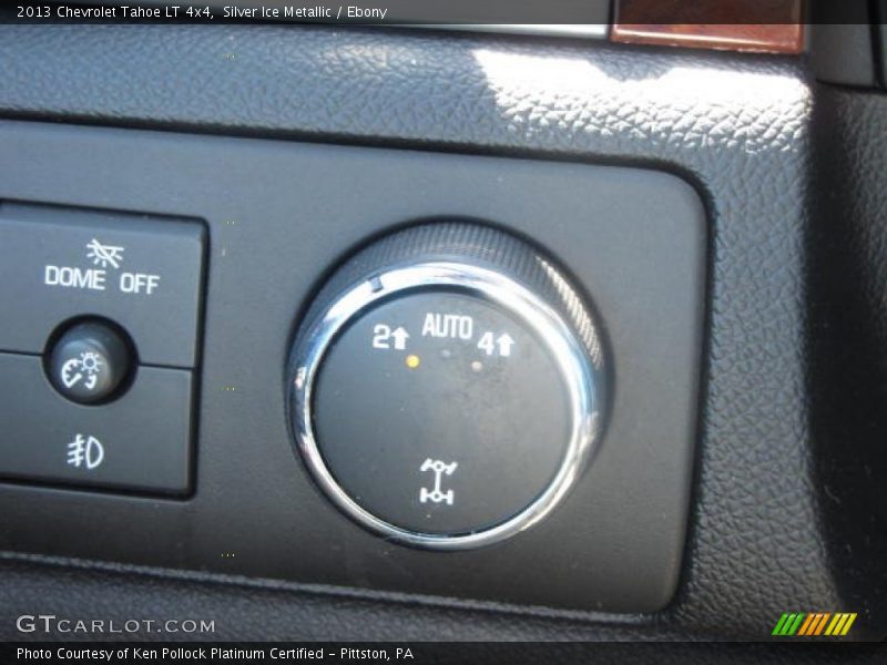Silver Ice Metallic / Ebony 2013 Chevrolet Tahoe LT 4x4