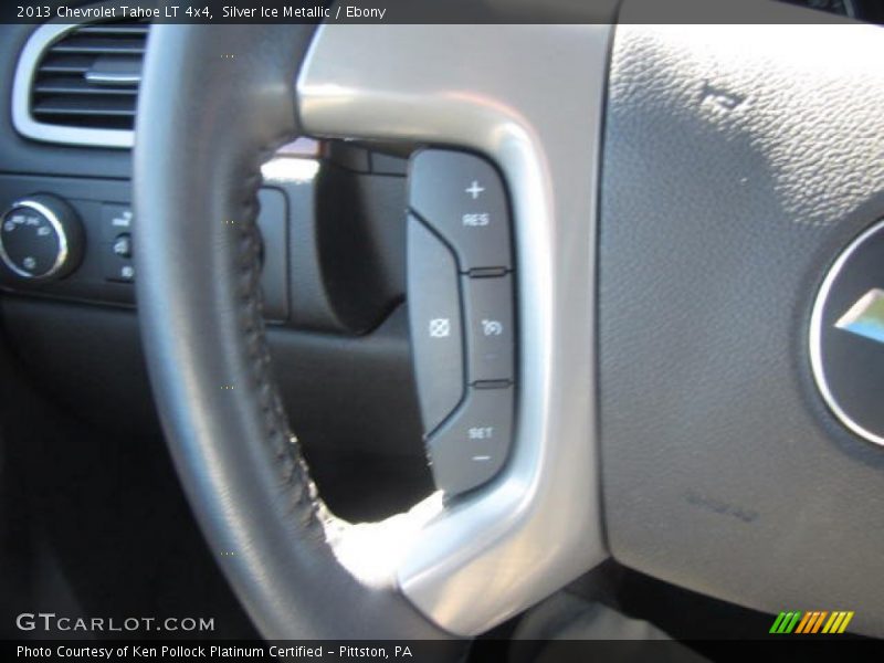 Silver Ice Metallic / Ebony 2013 Chevrolet Tahoe LT 4x4