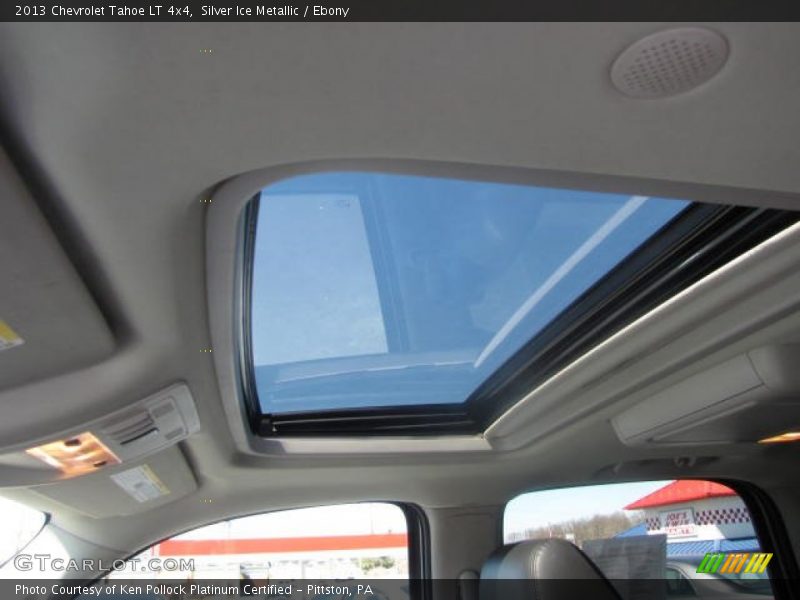 Silver Ice Metallic / Ebony 2013 Chevrolet Tahoe LT 4x4