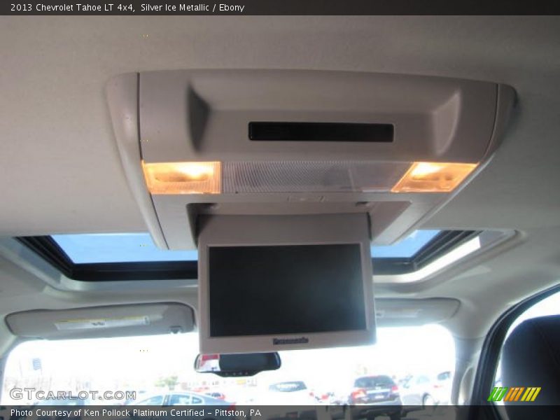 Silver Ice Metallic / Ebony 2013 Chevrolet Tahoe LT 4x4