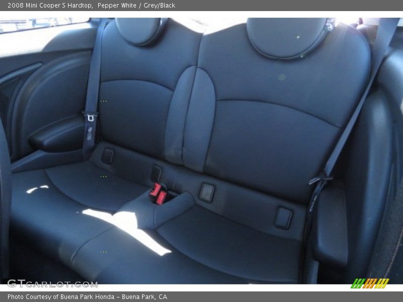 Pepper White / Grey/Black 2008 Mini Cooper S Hardtop