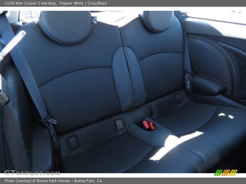 Pepper White / Grey/Black 2008 Mini Cooper S Hardtop