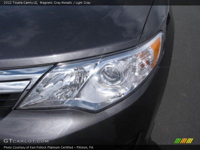Magnetic Gray Metallic / Light Gray 2012 Toyota Camry LE