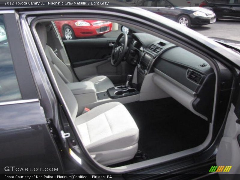 Magnetic Gray Metallic / Light Gray 2012 Toyota Camry LE