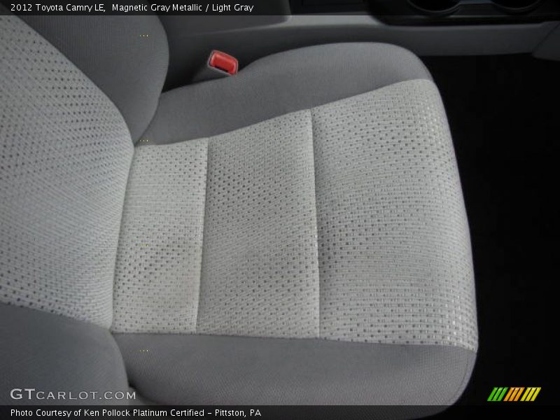 Magnetic Gray Metallic / Light Gray 2012 Toyota Camry LE