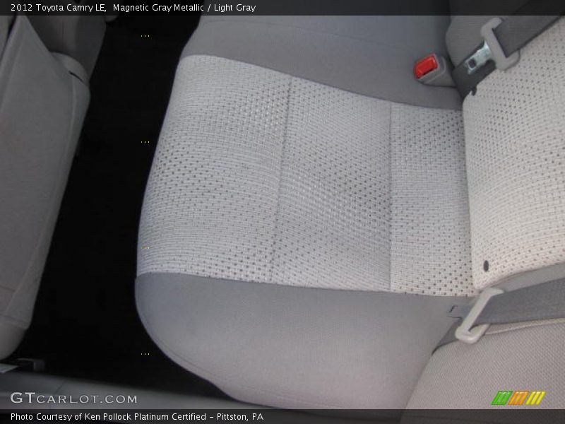 Magnetic Gray Metallic / Light Gray 2012 Toyota Camry LE