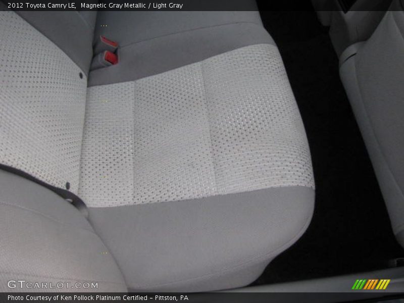 Magnetic Gray Metallic / Light Gray 2012 Toyota Camry LE
