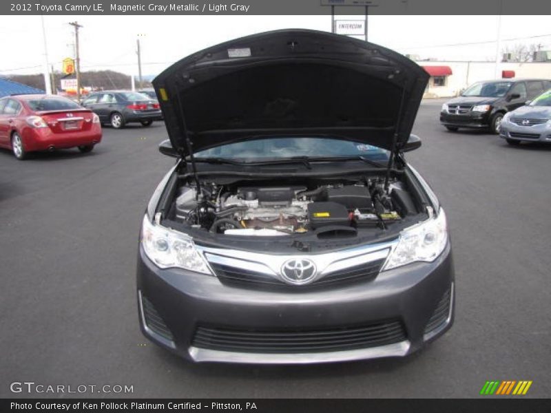 Magnetic Gray Metallic / Light Gray 2012 Toyota Camry LE