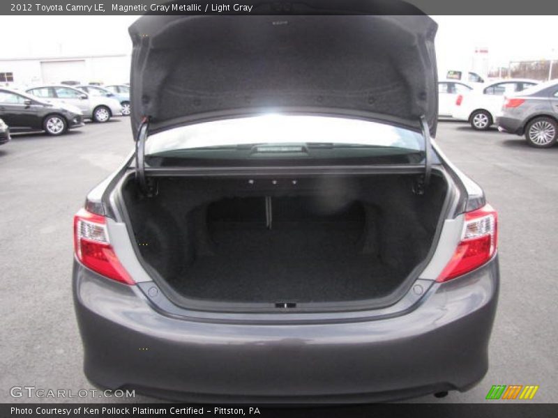 Magnetic Gray Metallic / Light Gray 2012 Toyota Camry LE