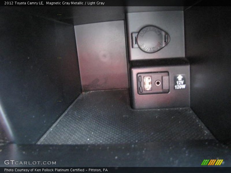 Magnetic Gray Metallic / Light Gray 2012 Toyota Camry LE