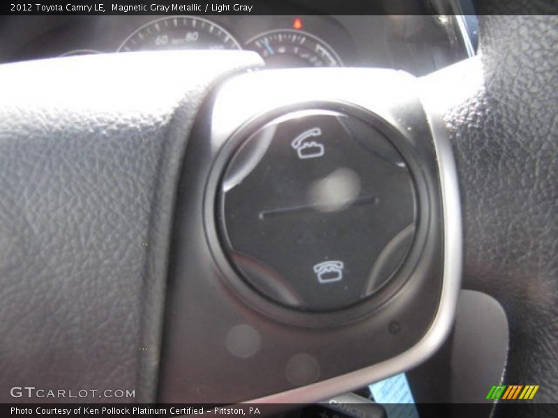 Magnetic Gray Metallic / Light Gray 2012 Toyota Camry LE