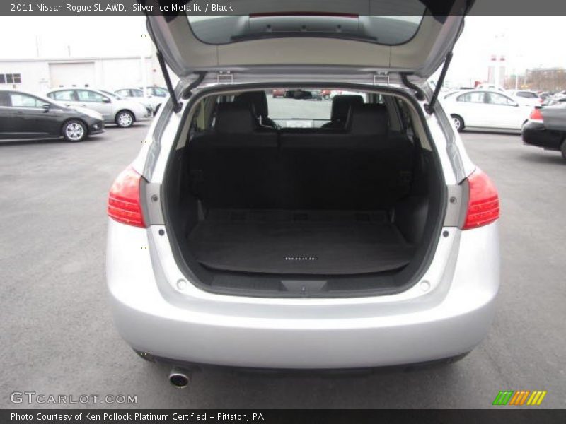 Silver Ice Metallic / Black 2011 Nissan Rogue SL AWD