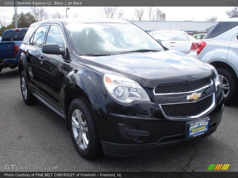 Black / Jet Black 2013 Chevrolet Equinox LS