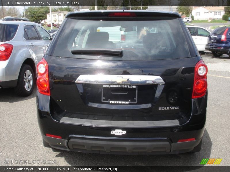 Black / Jet Black 2013 Chevrolet Equinox LS