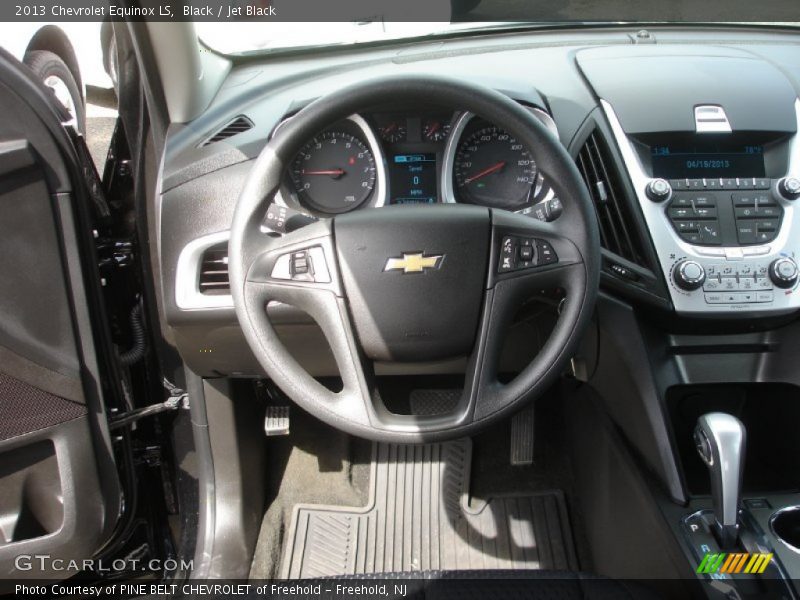 Black / Jet Black 2013 Chevrolet Equinox LS