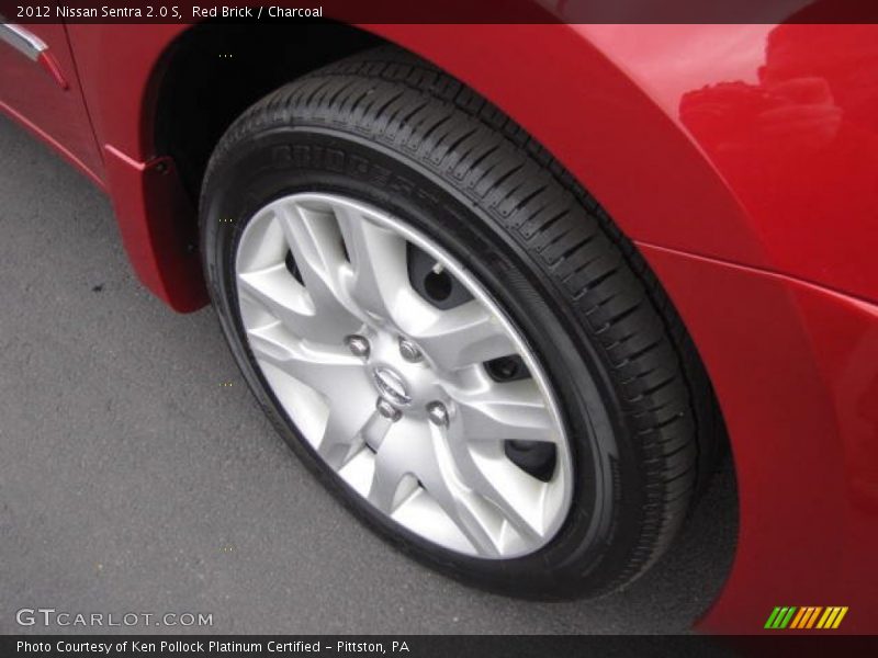 Red Brick / Charcoal 2012 Nissan Sentra 2.0 S