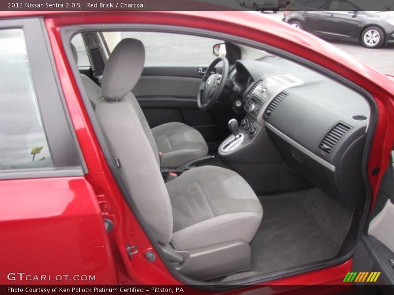 Red Brick / Charcoal 2012 Nissan Sentra 2.0 S