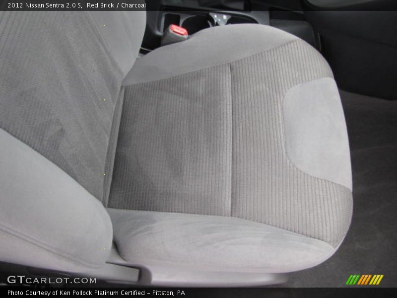 Red Brick / Charcoal 2012 Nissan Sentra 2.0 S