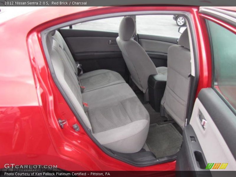 Red Brick / Charcoal 2012 Nissan Sentra 2.0 S