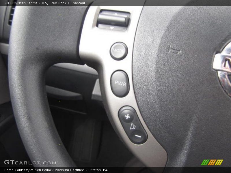 Red Brick / Charcoal 2012 Nissan Sentra 2.0 S