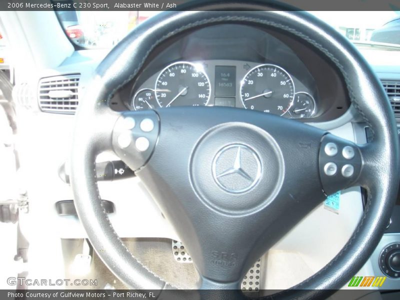 Alabaster White / Ash 2006 Mercedes-Benz C 230 Sport