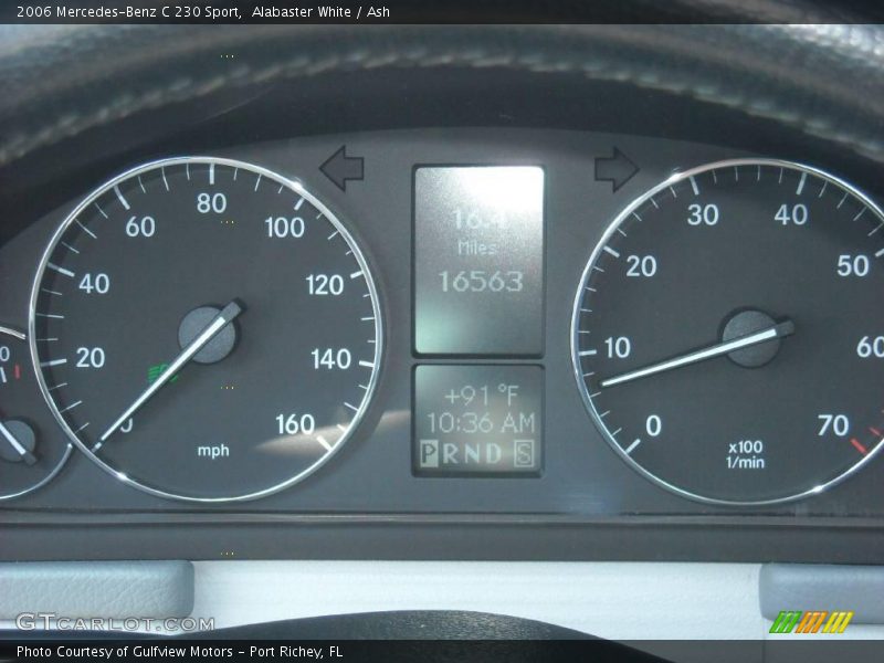 Alabaster White / Ash 2006 Mercedes-Benz C 230 Sport