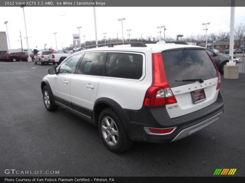 Ice White / Sandstone Beige 2012 Volvo XC70 3.2 AWD