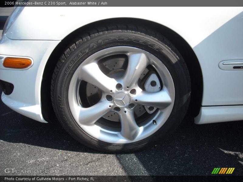 Alabaster White / Ash 2006 Mercedes-Benz C 230 Sport
