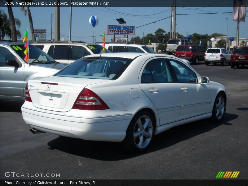 Alabaster White / Ash 2006 Mercedes-Benz C 230 Sport