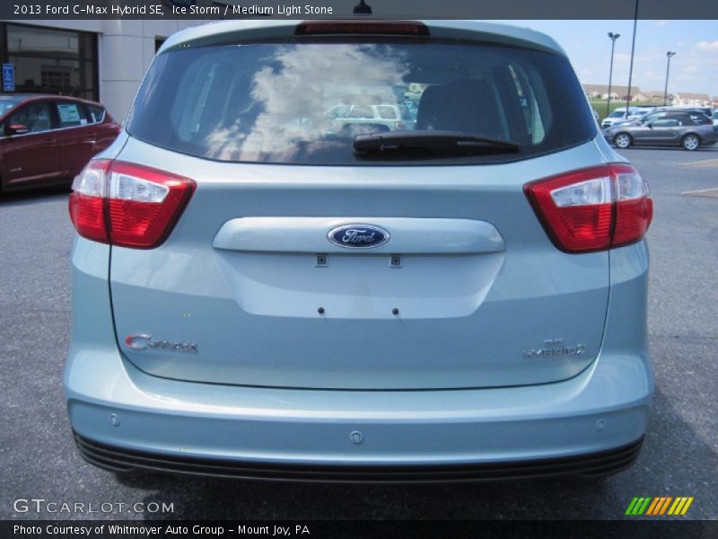 Ice Storm / Medium Light Stone 2013 Ford C-Max Hybrid SE