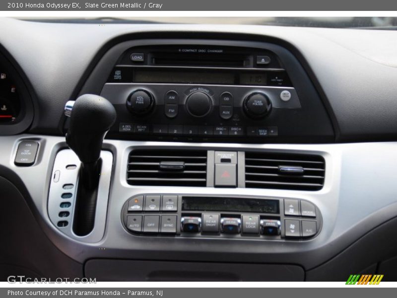 Slate Green Metallic / Gray 2010 Honda Odyssey EX