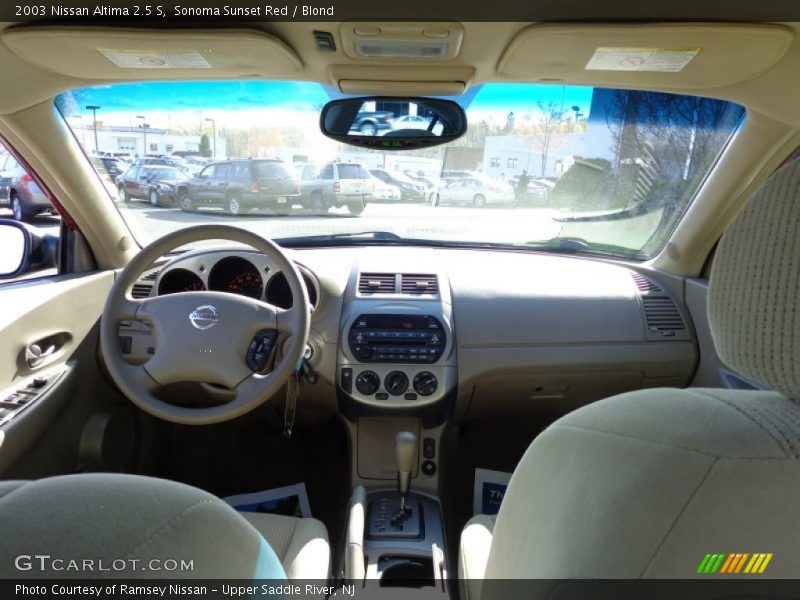 Sonoma Sunset Red / Blond 2003 Nissan Altima 2.5 S