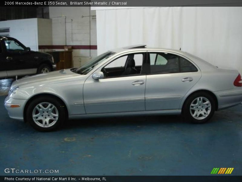 Brilliant Silver Metallic / Charcoal 2006 Mercedes-Benz E 350 Sedan