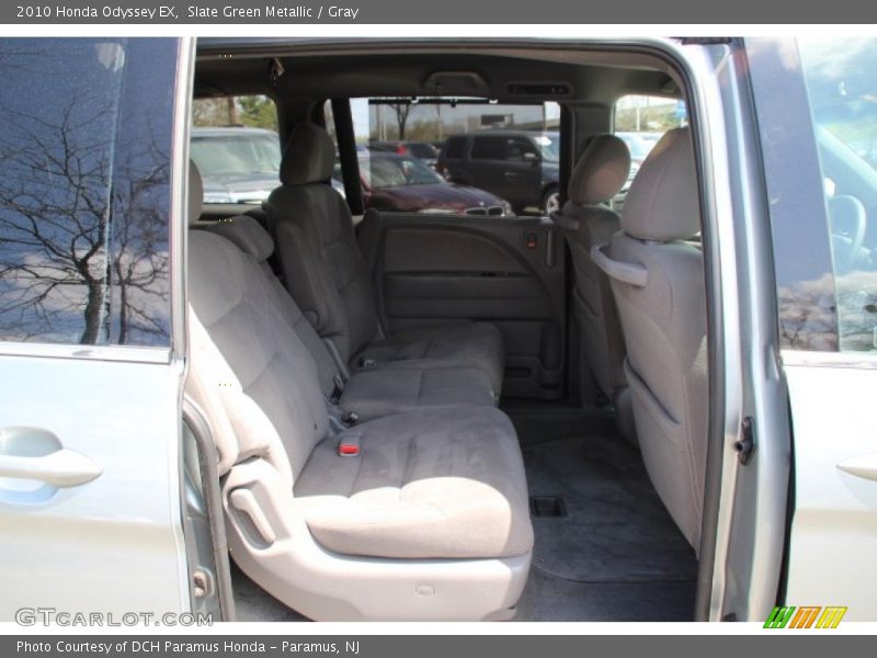 Slate Green Metallic / Gray 2010 Honda Odyssey EX