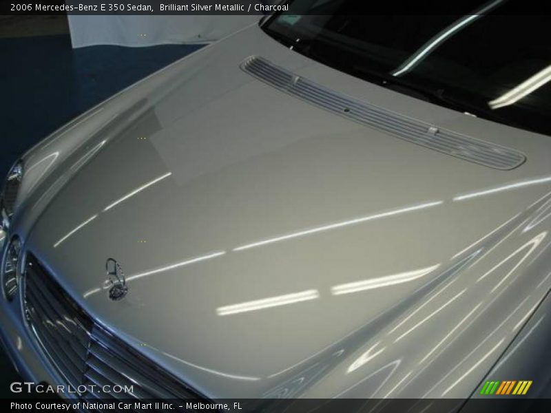 Brilliant Silver Metallic / Charcoal 2006 Mercedes-Benz E 350 Sedan