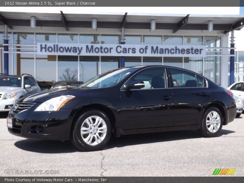 Super Black / Charcoal 2012 Nissan Altima 2.5 SL