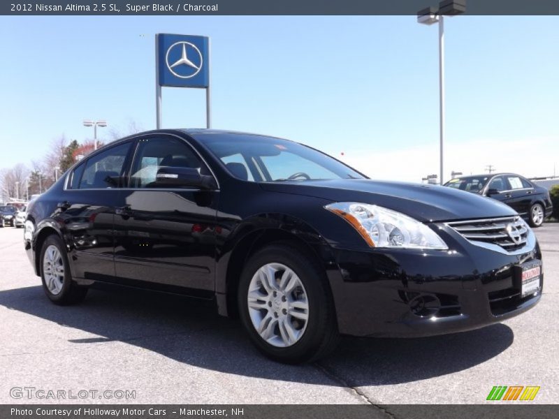 Super Black / Charcoal 2012 Nissan Altima 2.5 SL
