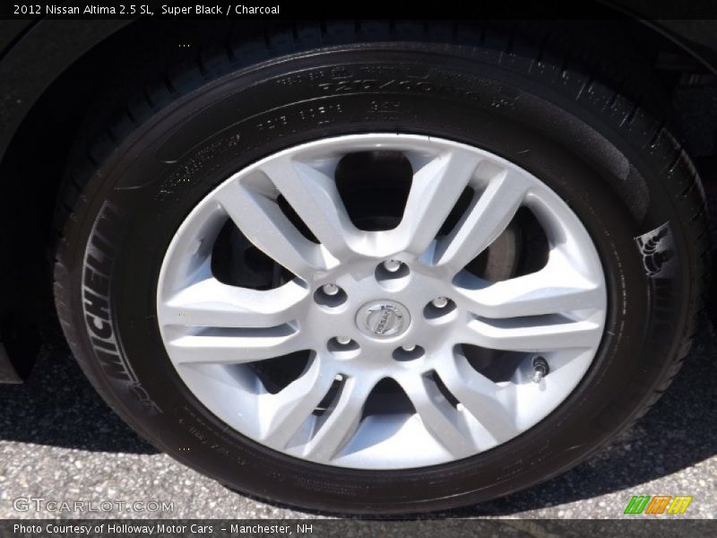 Super Black / Charcoal 2012 Nissan Altima 2.5 SL
