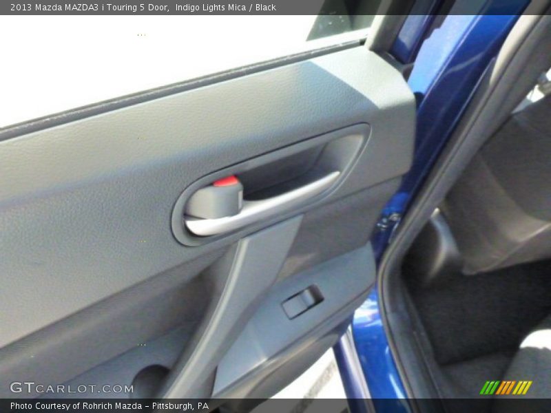 Indigo Lights Mica / Black 2013 Mazda MAZDA3 i Touring 5 Door