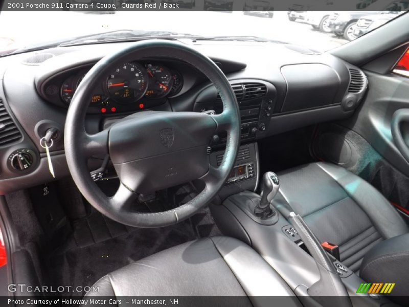  2001 911 Carrera 4 Coupe Black Interior