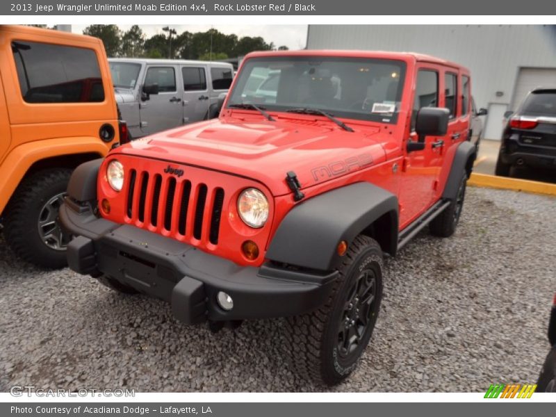 Front 3/4 View of 2013 Wrangler Unlimited Moab Edition 4x4