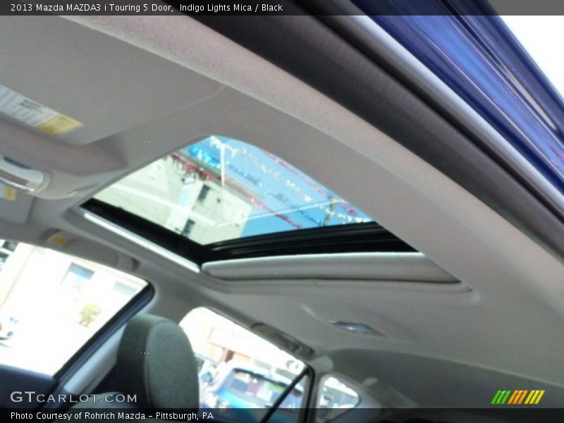Indigo Lights Mica / Black 2013 Mazda MAZDA3 i Touring 5 Door