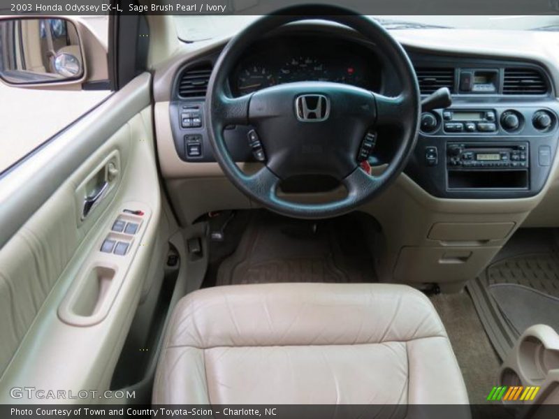 Sage Brush Pearl / Ivory 2003 Honda Odyssey EX-L